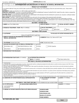 Fill Out a Valid DD 2870 Form