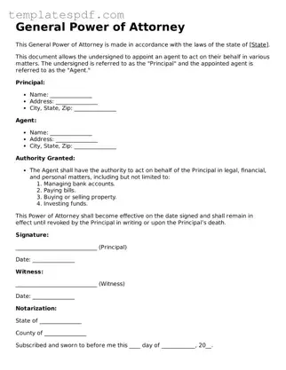 Printable Power of Attorney Form